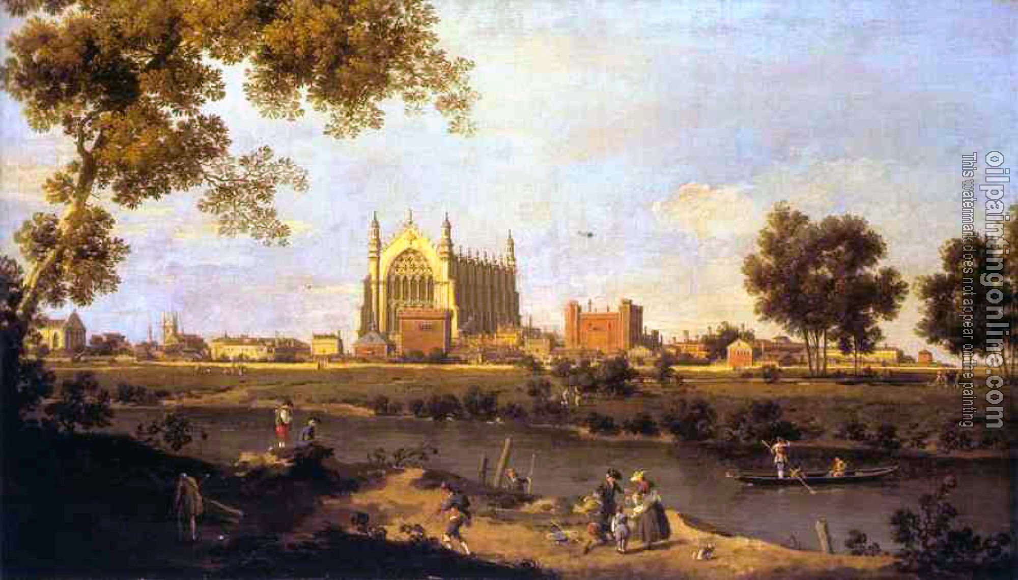 Canaletto - Eton College Chapel